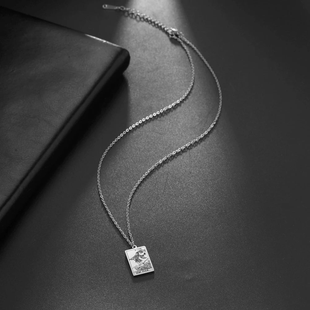 Tarot Card Necklace