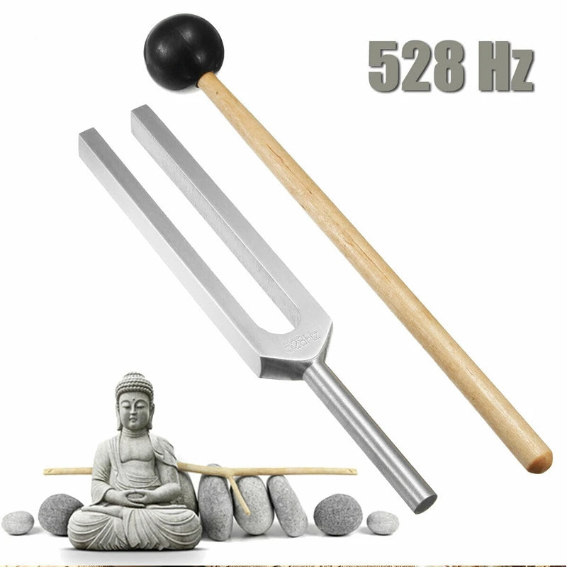 528HZ Tuning Fork with Mallet