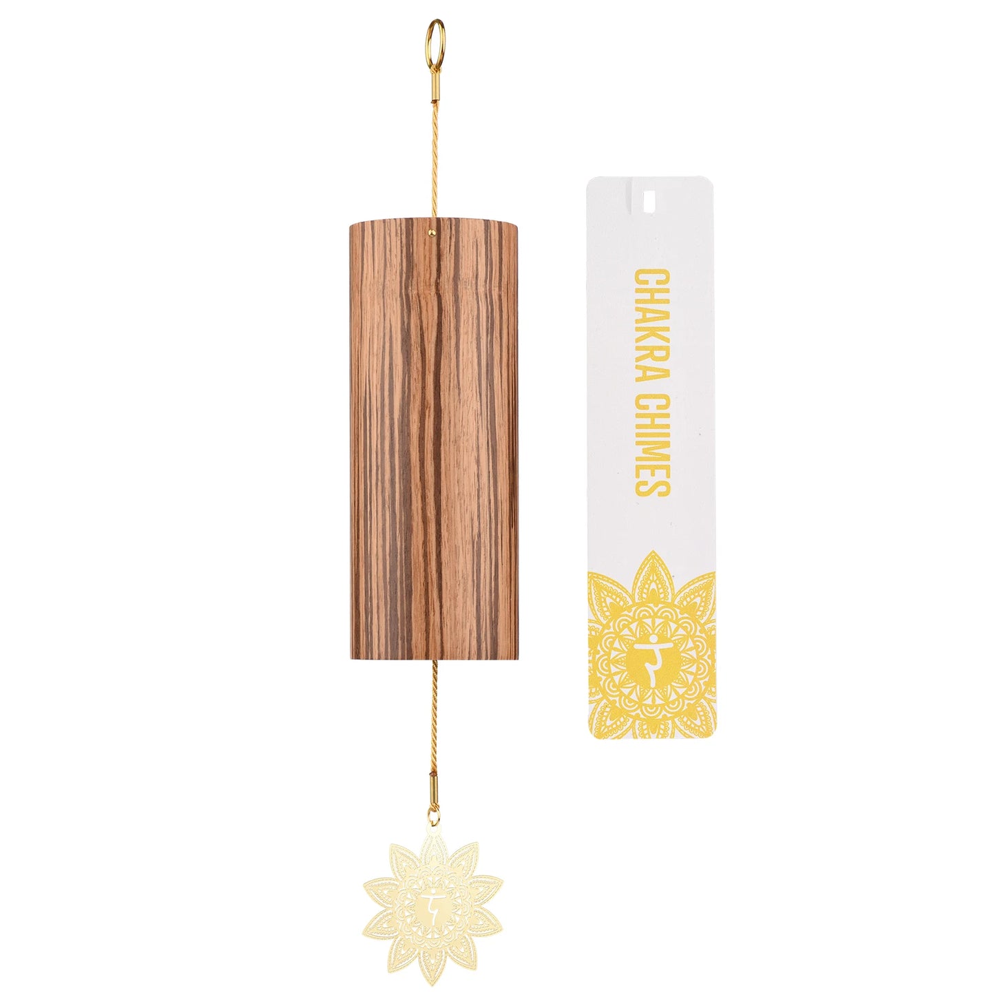 Natural Bamboo Wind Chime for Each Chakra Point