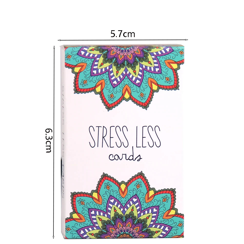 Mindfulness Meditation Stress Less Cards