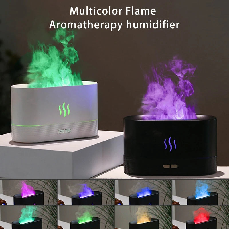 Multi-color Flame Humidifier
