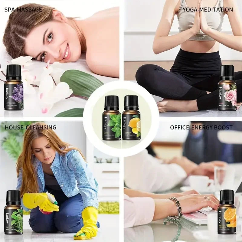 Organic Essential Oils, 10ml