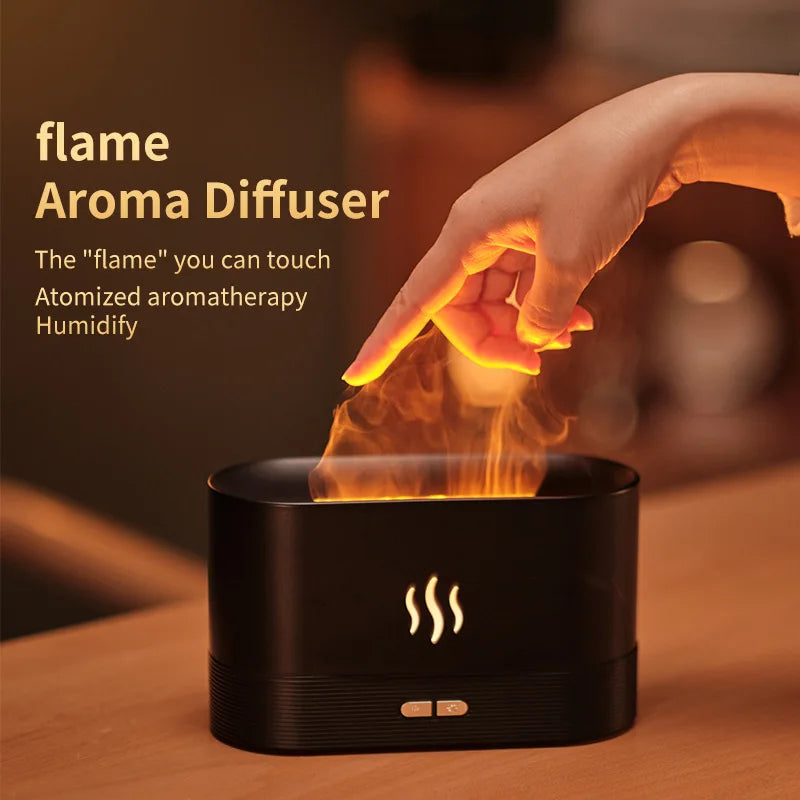 Multi-color Flame Humidifier