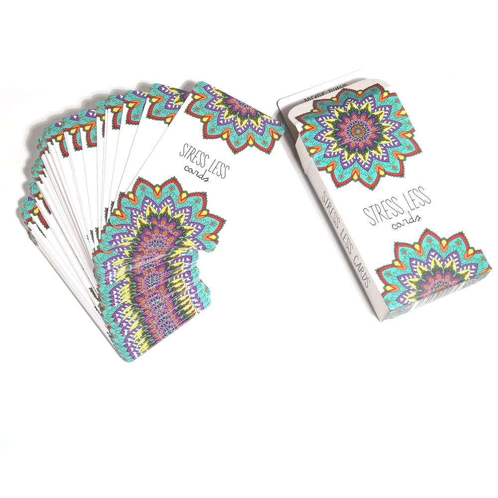 Mindfulness Meditation Stress Less Cards