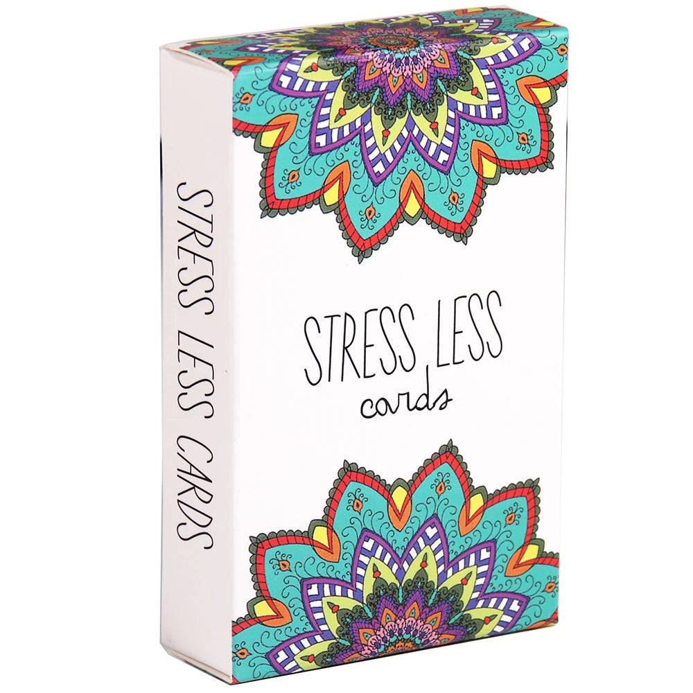 Mindfulness Meditation Stress Less Cards