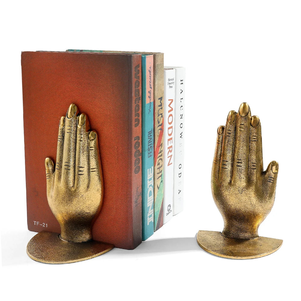 Praying Hands Bookends