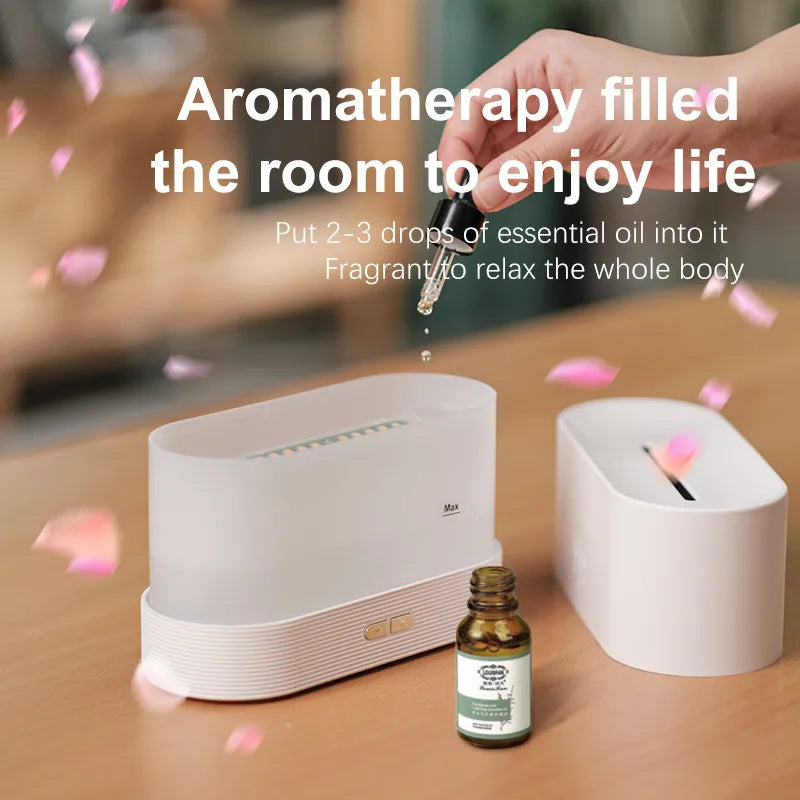Multi-color Flame Humidifier