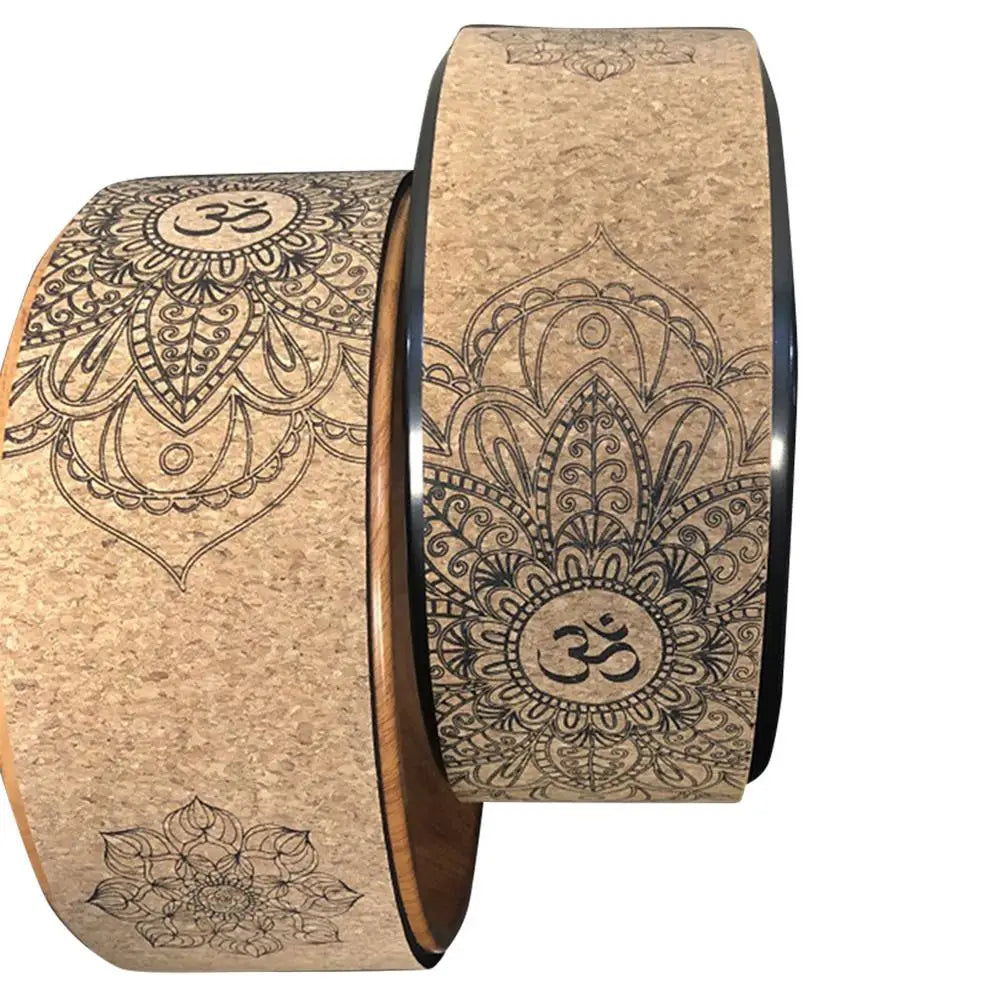 Natural Cork Yoga Wheel