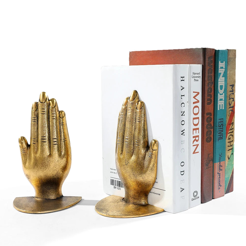 Praying Hands Bookends