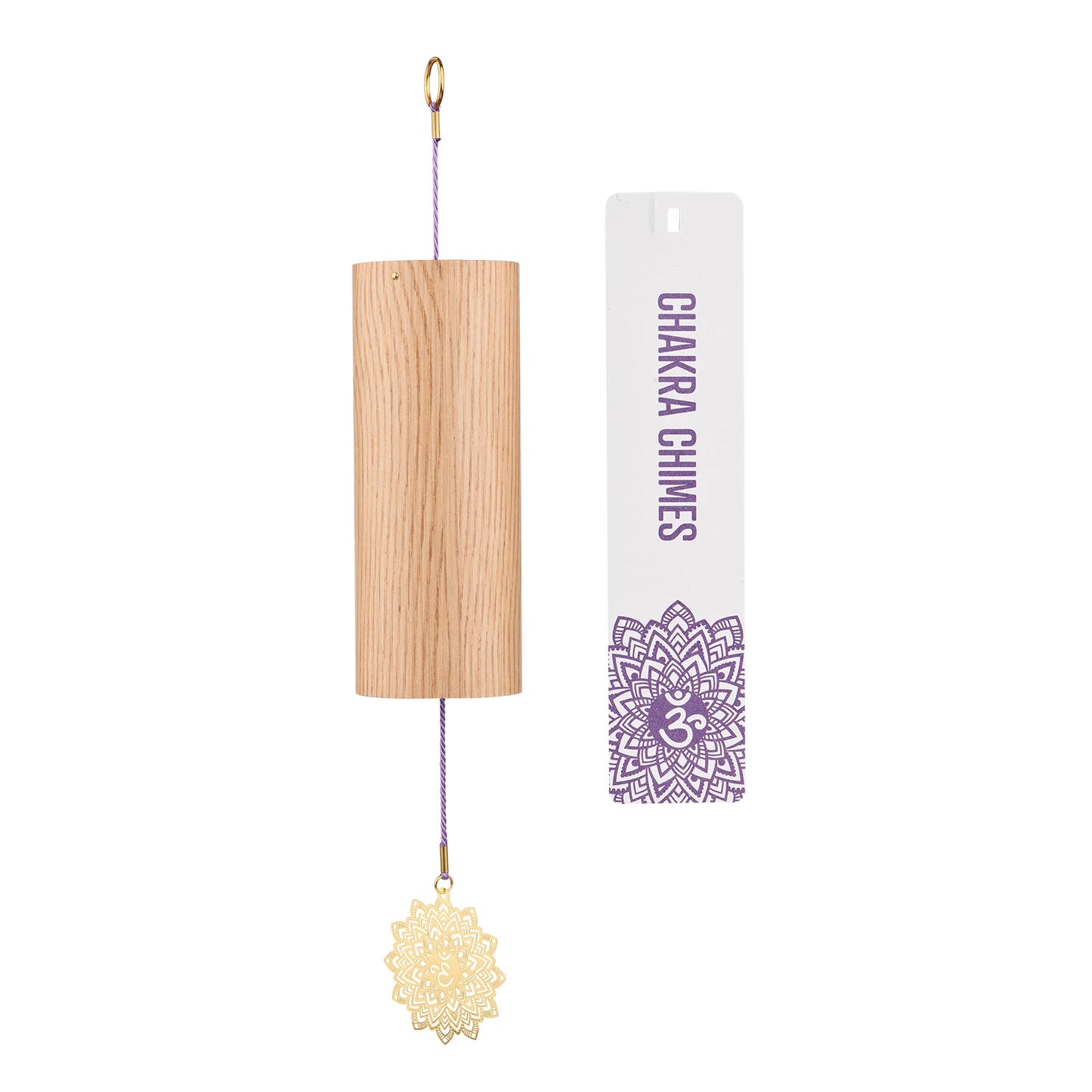 Natural Bamboo Wind Chime for Each Chakra Point