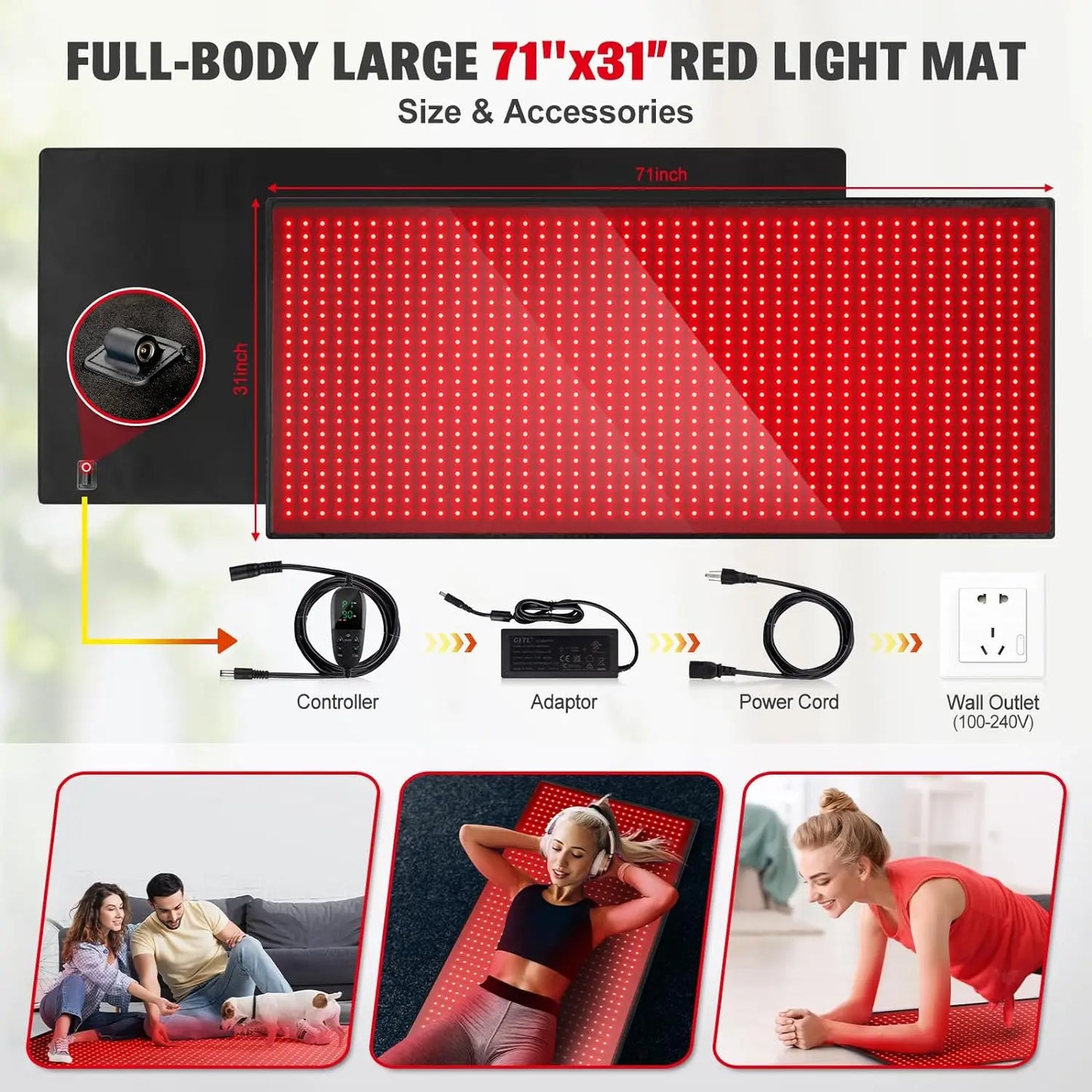 Red Light Therapy Mat