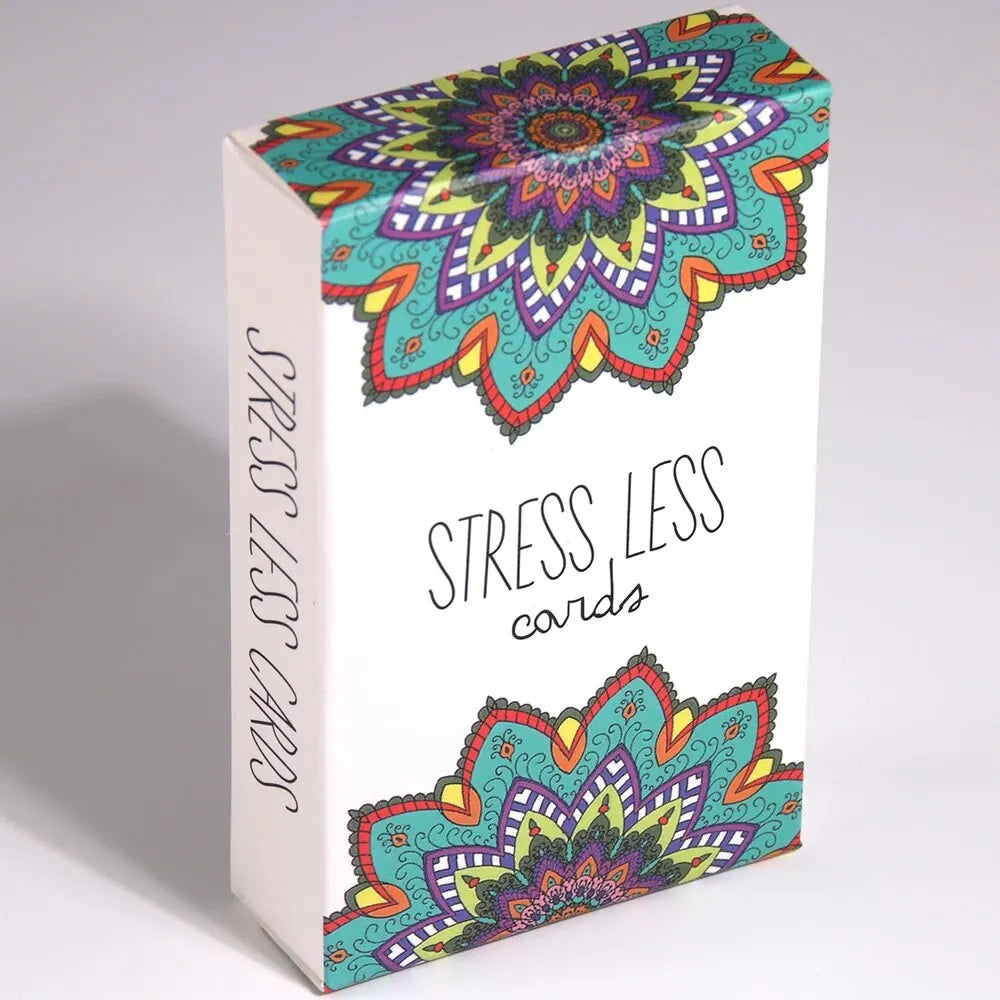 Mindfulness Meditation Stress Less Cards