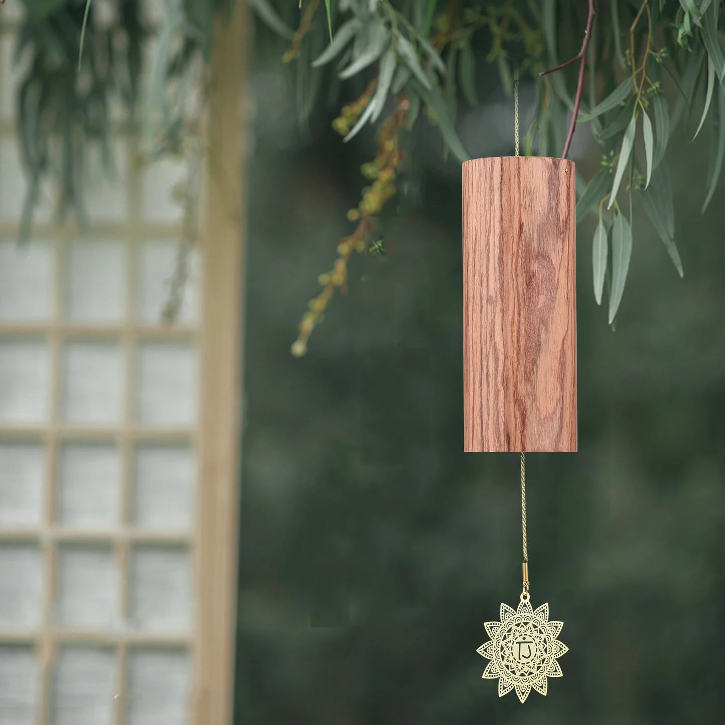 Natural Bamboo Wind Chime for Each Chakra Point