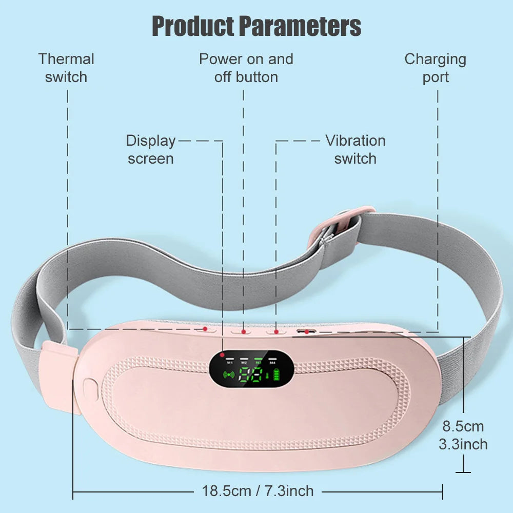 Menstrual Relief Heating & Massaging Belt