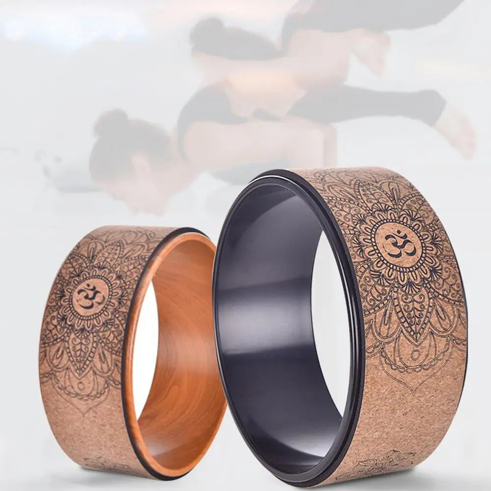 Natural Cork Yoga Wheel