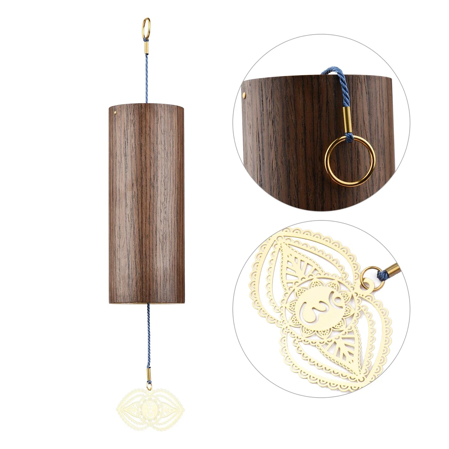 Natural Bamboo Wind Chime for Each Chakra Point