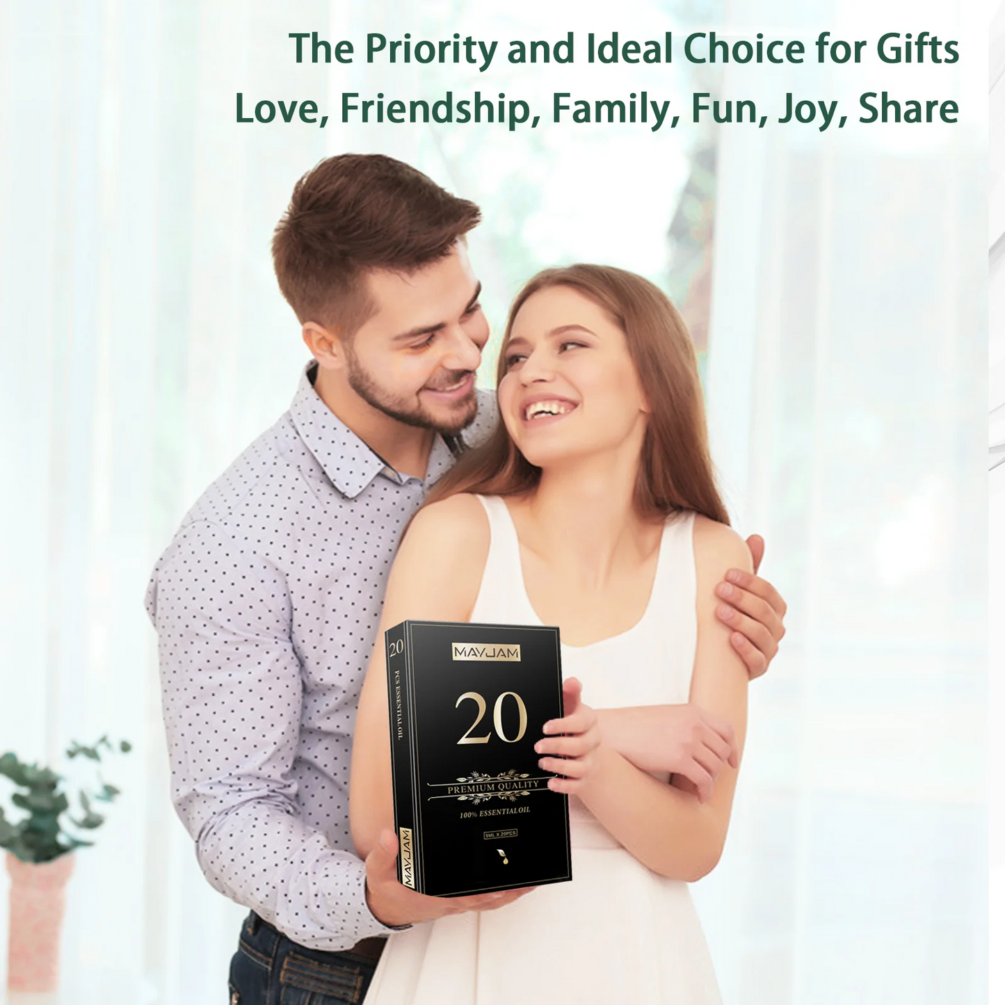 20pcs Natural Essential Oil Gift Box Set