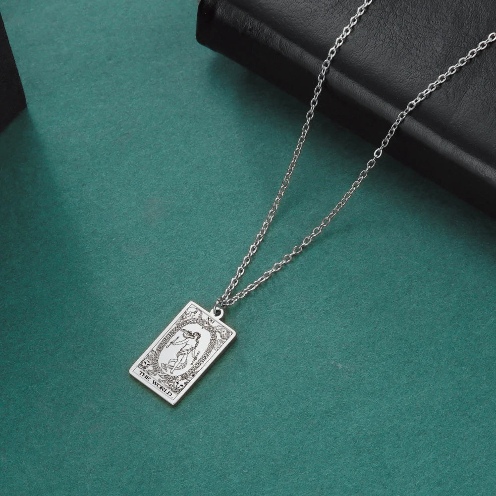 Tarot Card Necklace