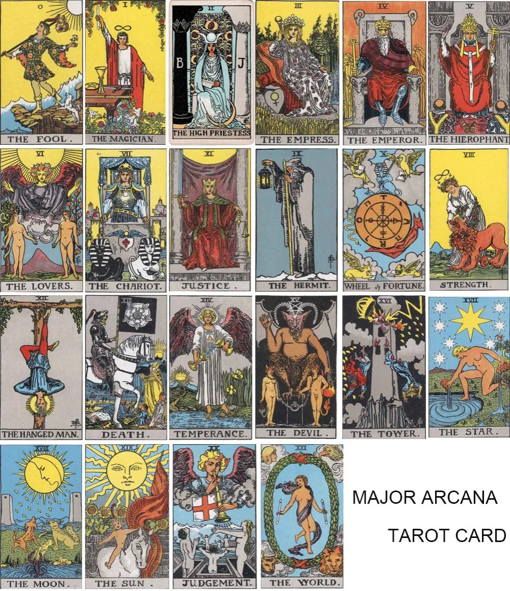 Tarot Card Necklace