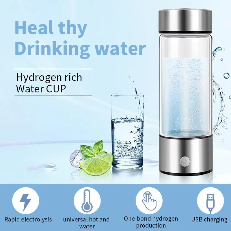 Hydrogen Rich Water Generator Bottle