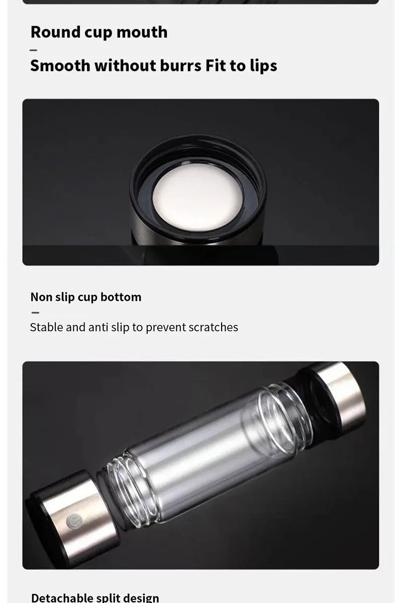 Hydrogen Rich Water Generator Bottle