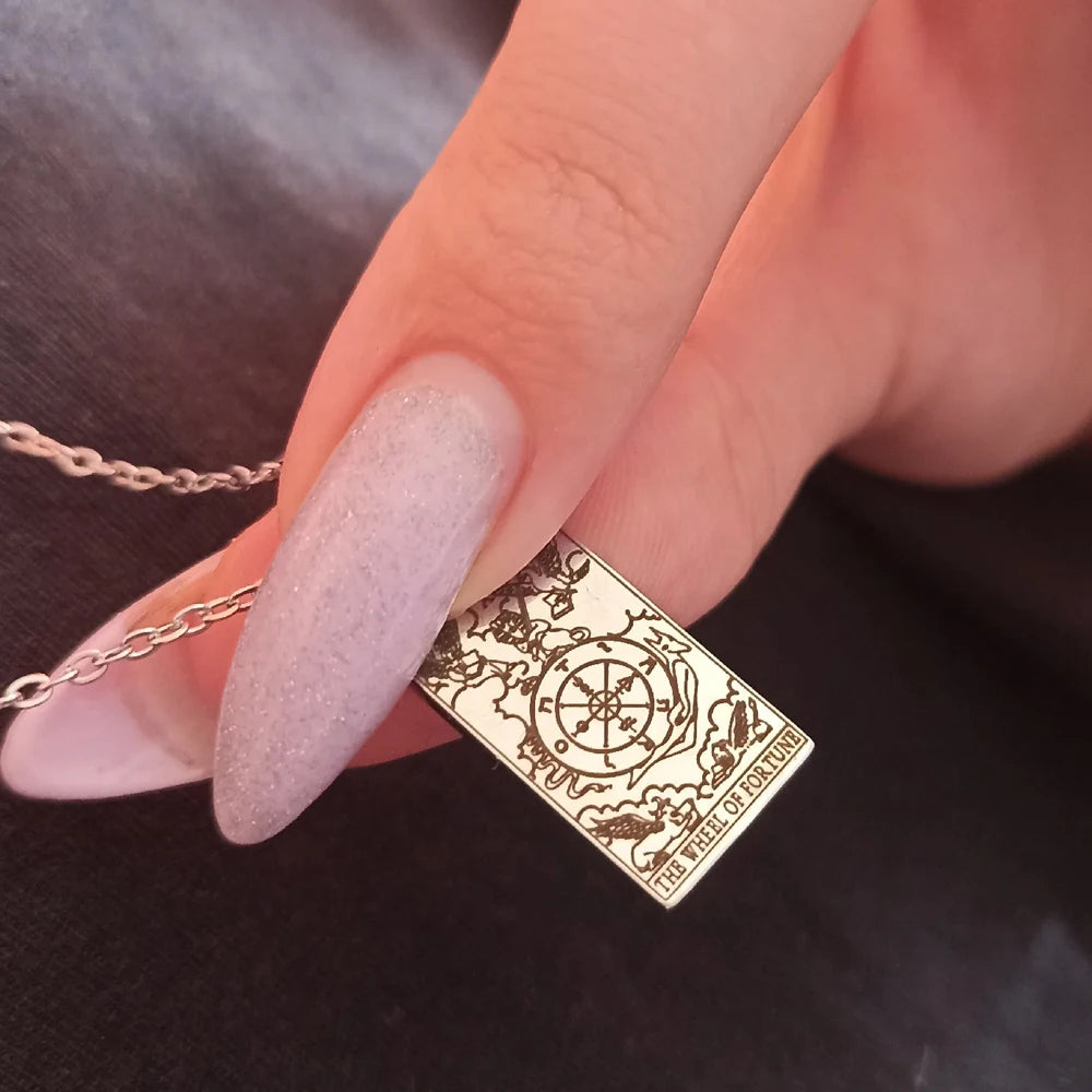 Tarot Card Necklace