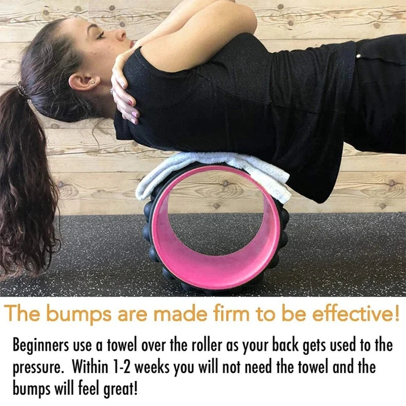 Studded Foam Yoga Massage Roller