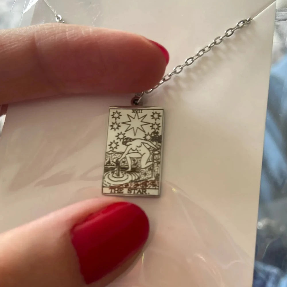 Tarot Card Necklace