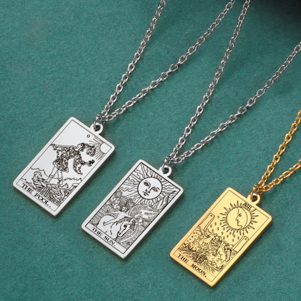 Tarot Card Necklace