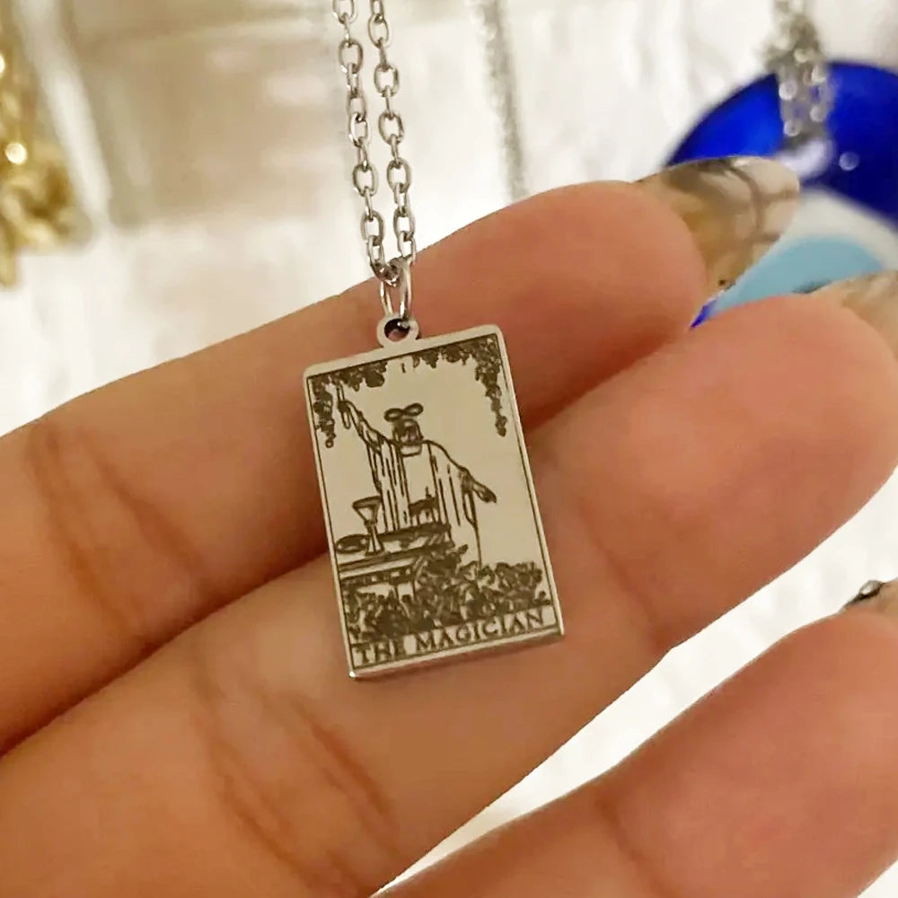 Tarot Card Necklace