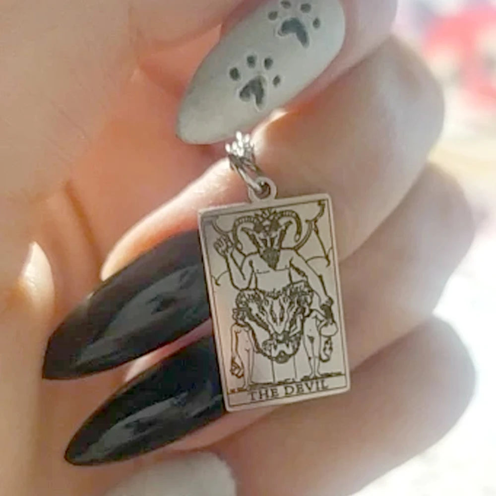 Tarot Card Necklace