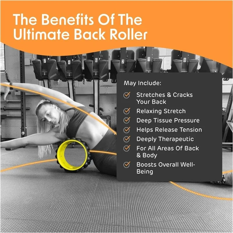 Studded Foam Yoga Massage Roller