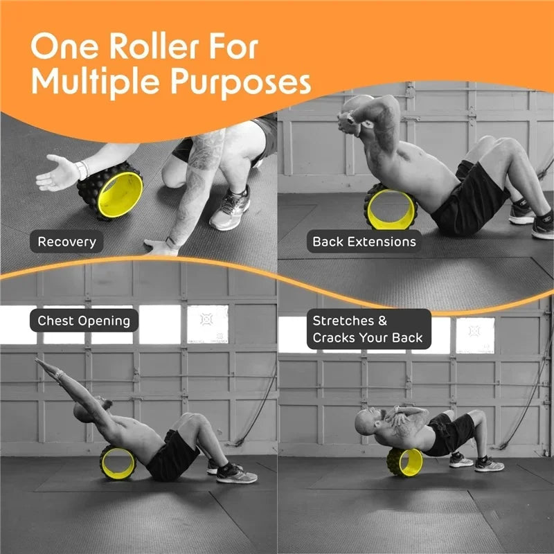 Studded Foam Yoga Massage Roller